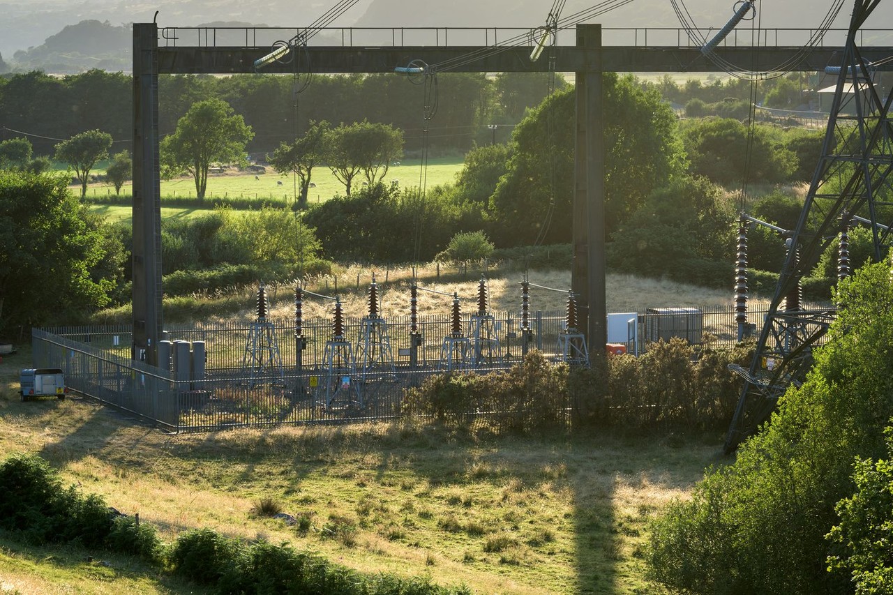 Garth Sealing End Compound in Wales - National Grid's Snowdonia VIP project