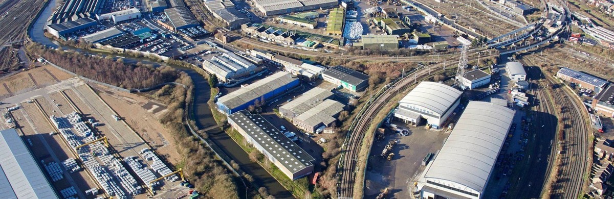 Willesden aerial view