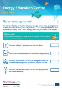 Be-an-energy-saver-worksheet