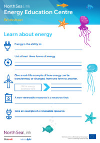 Learn-about-energy-worksheet