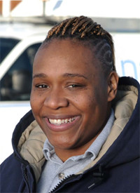 National Grid US Gas Field Operations Supervisor Rea Plummer for International Women's Day 2021