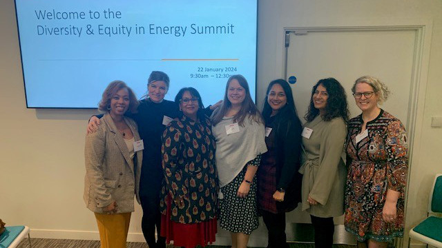 Female attendees at the National Grid 'Equity in Energy summit' in January 2024