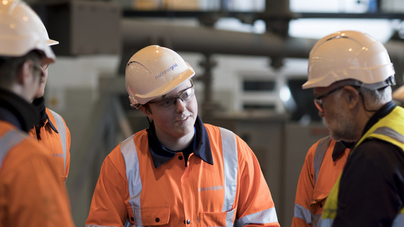 Photo of Nathan Hunt - used for the National Grid story 'Nathan Hunt: the apprentice with energy'