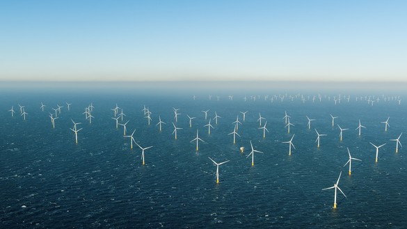 National Grid windfarm at sea for article by John Pettigrew