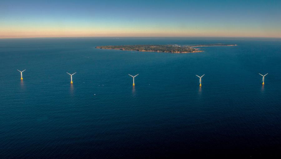 Block Island 1st US Offshore Wind Farm
